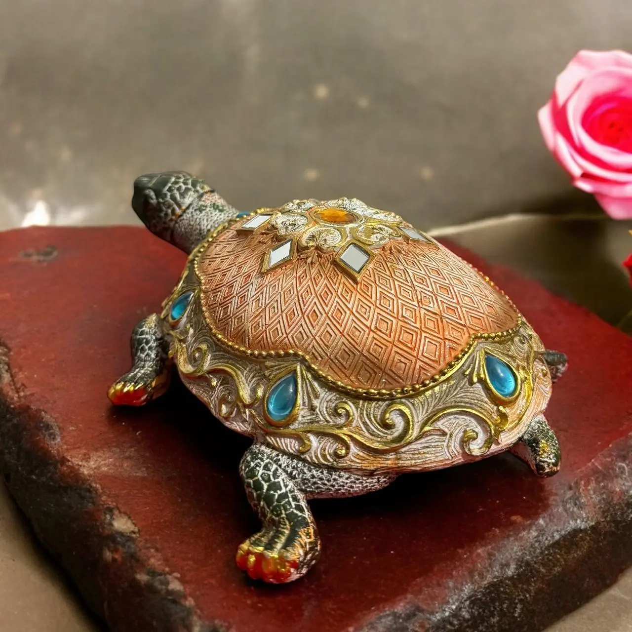 Ornate Vastu Tortoise | 10 Inch